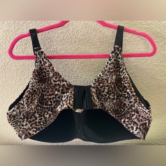 Torrid Curve Animal Print Dream Wire Free Full Coverage Push Up Bra 46DD - Picture 5 of 8